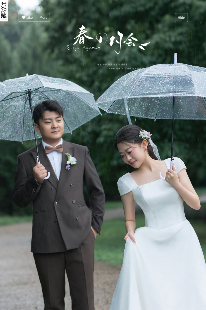 浪漫雨季、氛围森系、