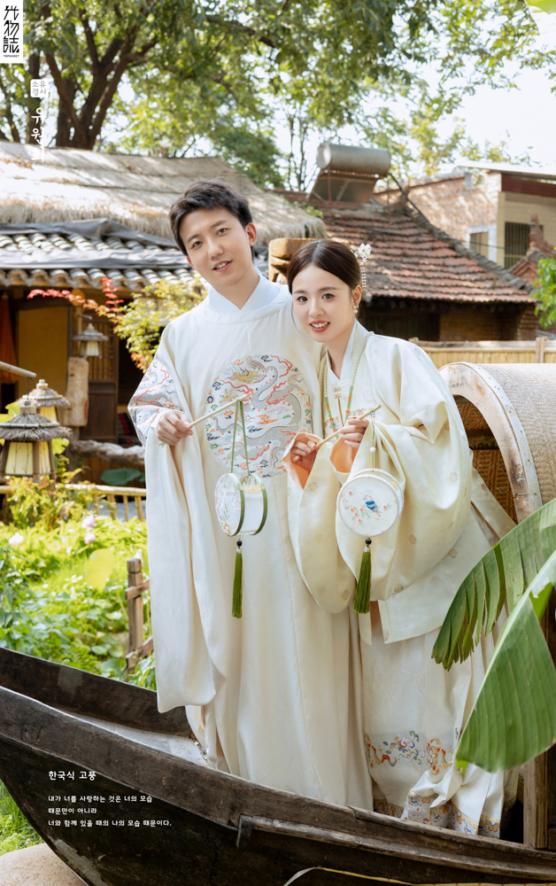 美到心里~谢升先生闫璐女士中式传承婚纱照、中式传承、徐才皓、好像在听单口相声，开心到直不起腰，幸福感MAX、婚纱照