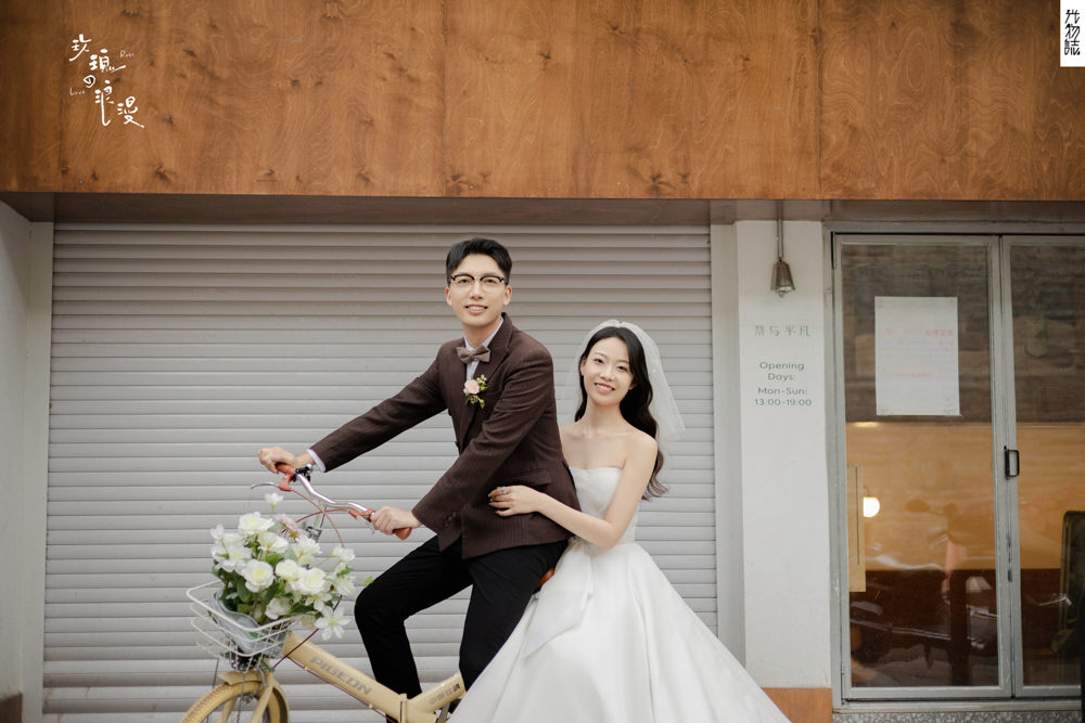 满满狗粮~钱艺先生晏铭婉女士物誌生活婚纱照、物誌生活、徐才皓、好像在听单口相声，开心到直不起腰，幸福感MAX、婚纱照