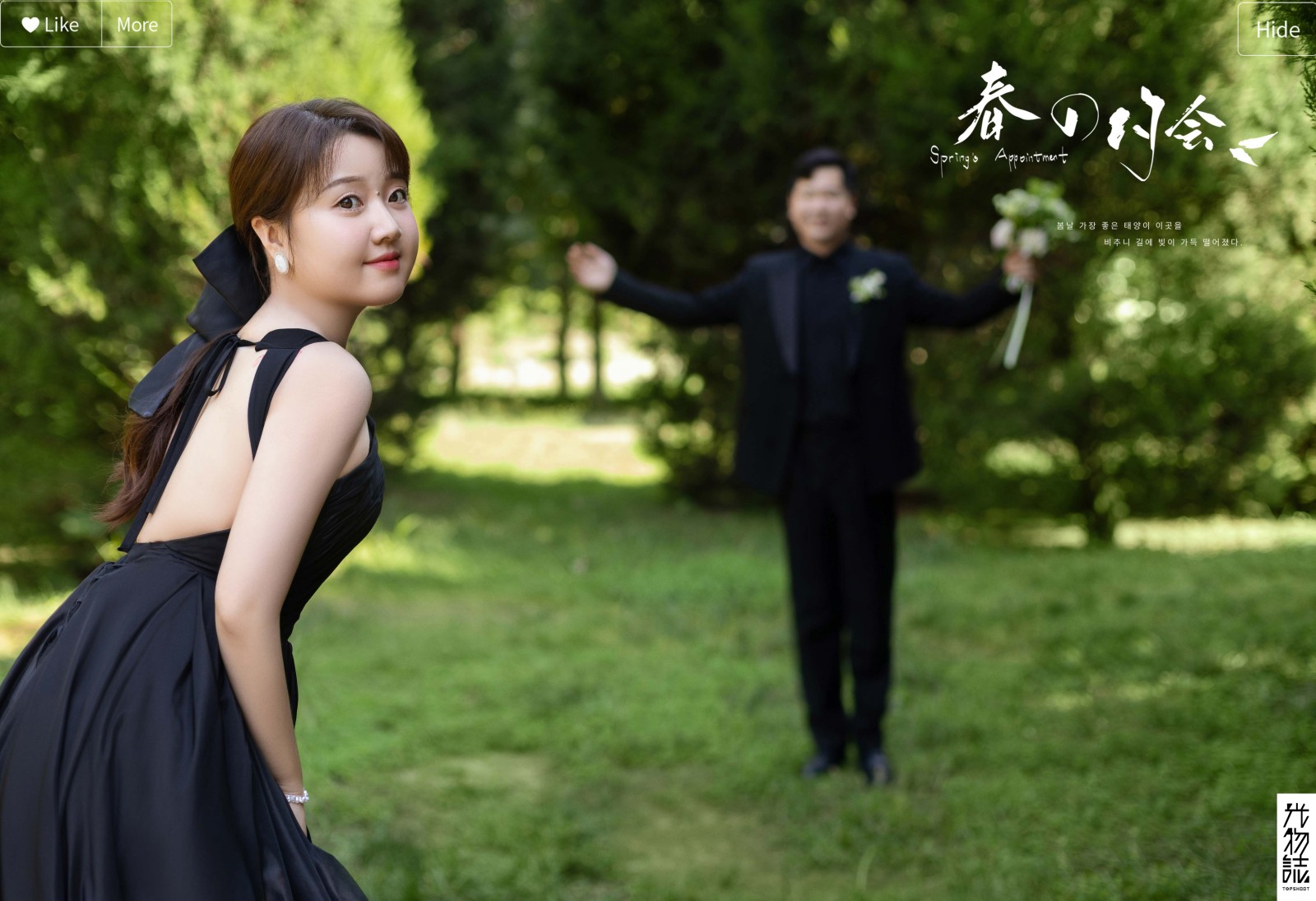 炒鸡甜~李智先生高美女士氛围森系婚纱照、氛围森系、木子、唠嗑型选手，构图多变、情绪拿捏，特写YYDS、婚纱照