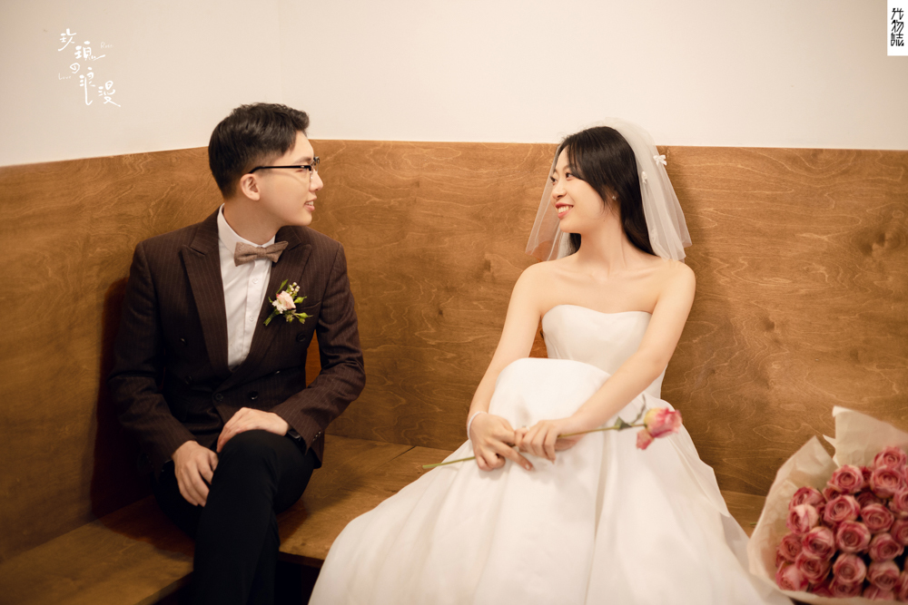 满满狗粮~钱艺先生晏铭婉女士物誌生活婚纱照、物誌生活、徐才皓、好像在听单口相声，开心到直不起腰，幸福感MAX、婚纱照