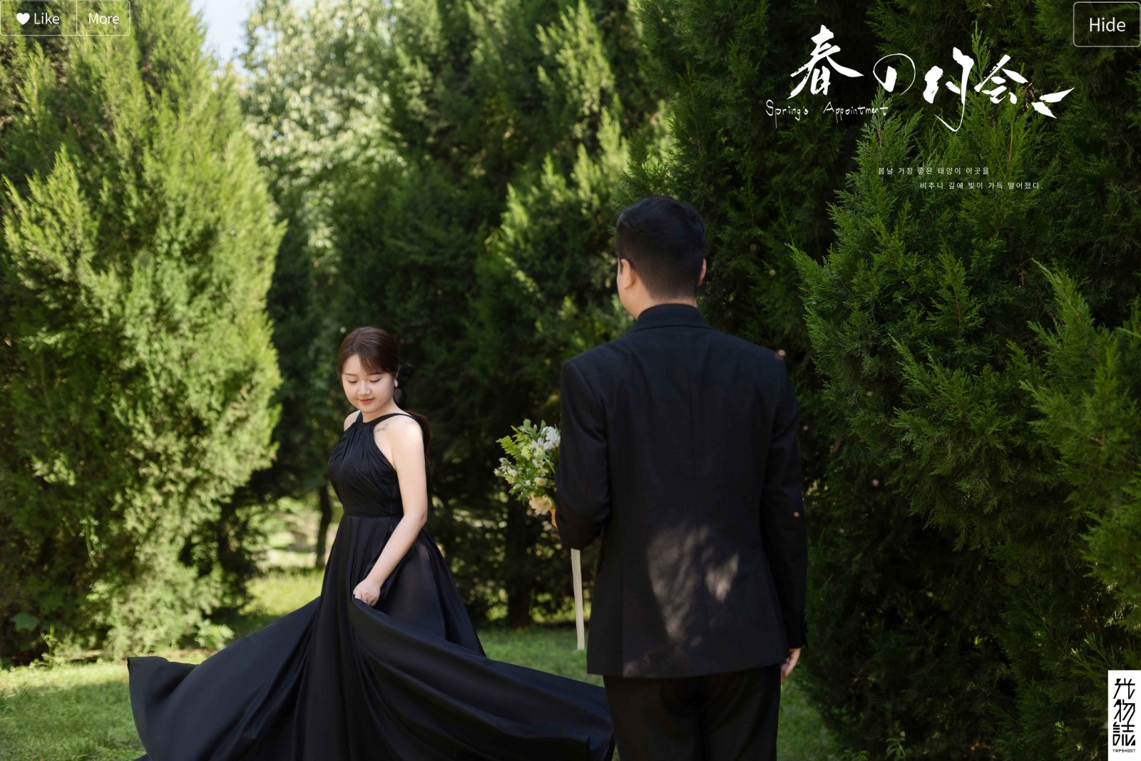 炒鸡甜~李智先生高美女士氛围森系婚纱照、氛围森系、木子、唠嗑型选手，构图多变、情绪拿捏，特写YYDS、婚纱照