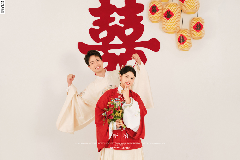炒鸡甜~杨启航先生张寒女士中式传承婚纱照、中式传承、正林、眼睛就是测光仪，任何场地都能发挥成MVP、婚纱照