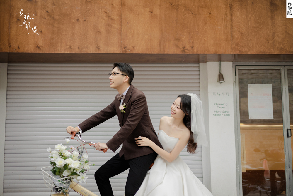 满满狗粮~钱艺先生晏铭婉女士物誌生活婚纱照、物誌生活、徐才皓、好像在听单口相声，开心到直不起腰，幸福感MAX、婚纱照