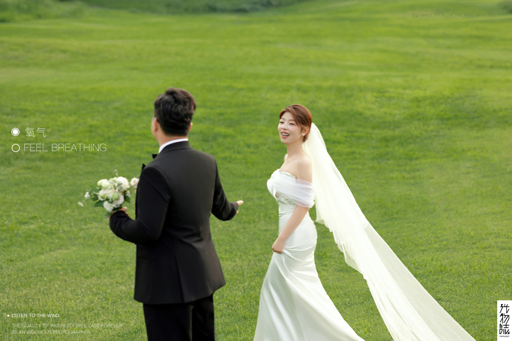太太太太可了~~！黎全航先生李昕女士氛围森系婚纱照、氛围森系、徐才皓、好像在听单口相声，开心到直不起腰，幸福感MAX、婚纱照