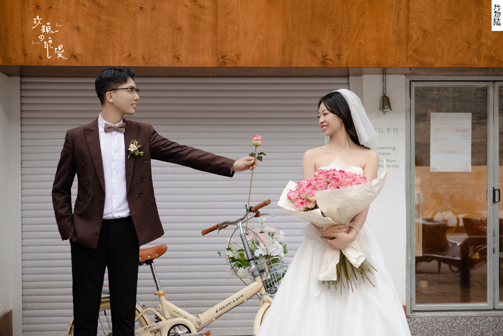 满满狗粮~钱艺先生晏铭婉女士物誌生活婚纱照、物誌生活、徐才皓、好像在听单口相声，开心到直不起腰，幸福感MAX、婚纱照