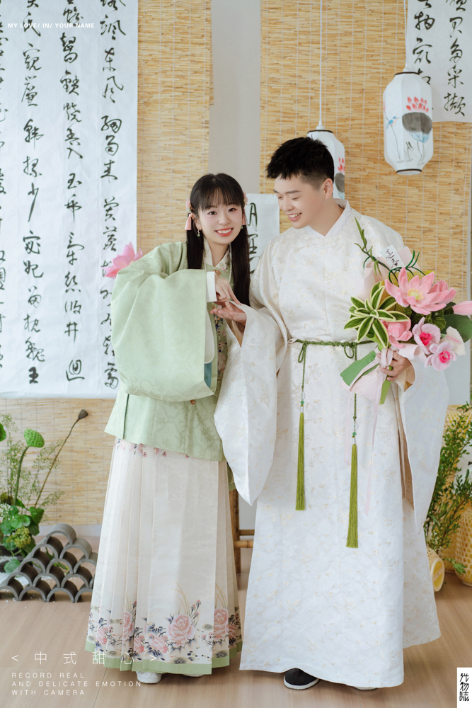 欢喜、极简棚拍、