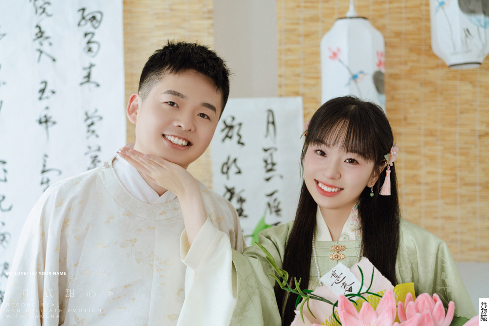 欢喜、极简棚拍、