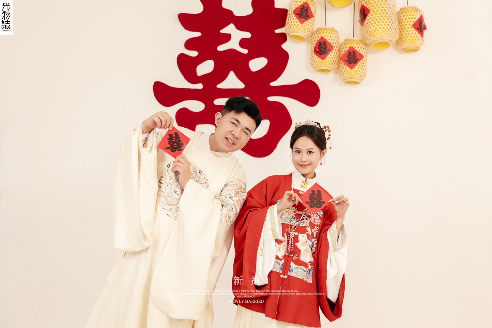 极致情绪！刘卡先生何叶女士中式传承婚纱照、中式传承、徐才皓、好像在听单口相声，开心到直不起腰，幸福感MAX、婚纱照