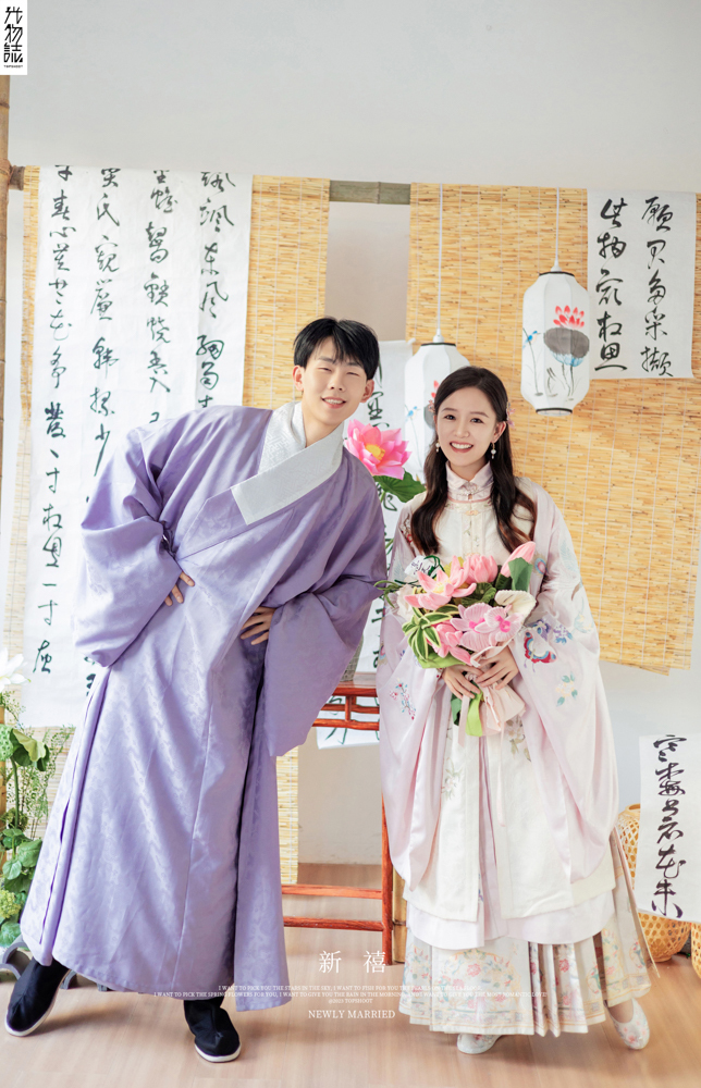 撒狗粮啦~杨少雄先生党艺伟女士中式传承婚纱照、中式传承、徐才皓、好像在听单口相声，开心到直不起腰，幸福感MAX、婚纱照