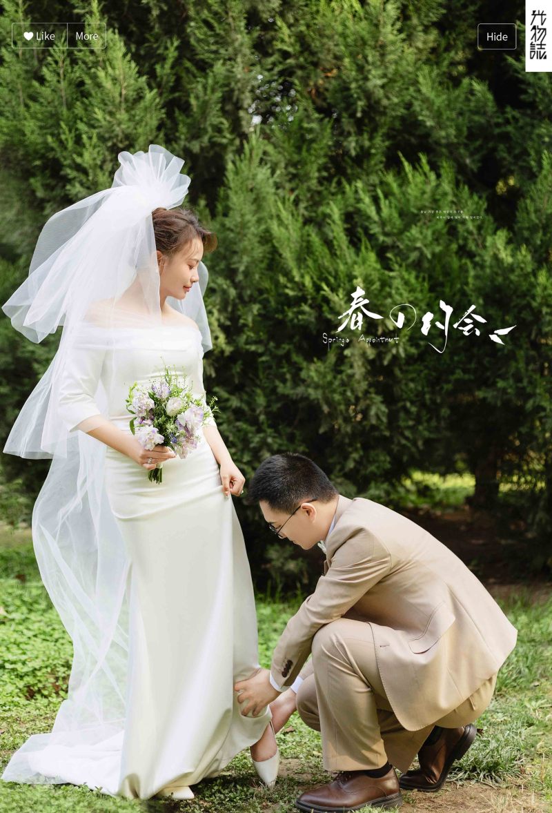 森系恋爱画报、氛围森系、