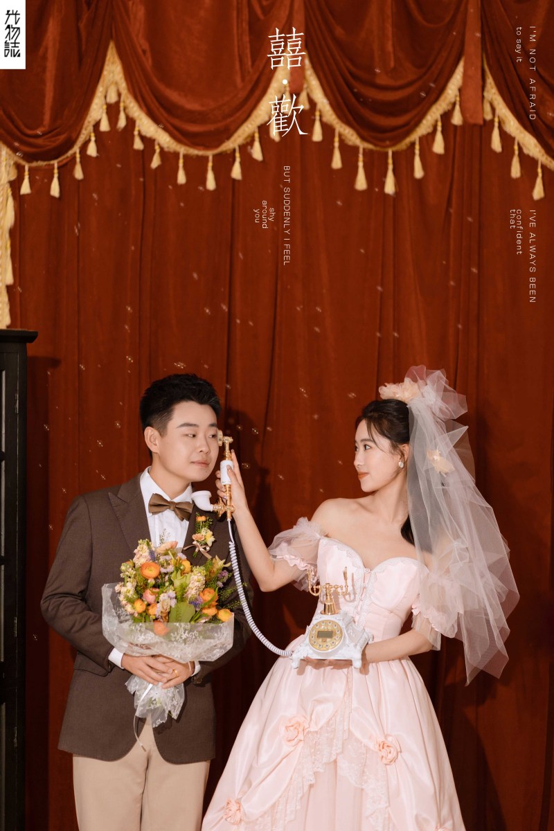 太太太太可了~~！云先生陈女士怀旧复古婚纱照、怀旧复古、刘雨鑫、天赋型选手，拥有一双摄影眼，每一个细节点尽在掌握、婚纱照