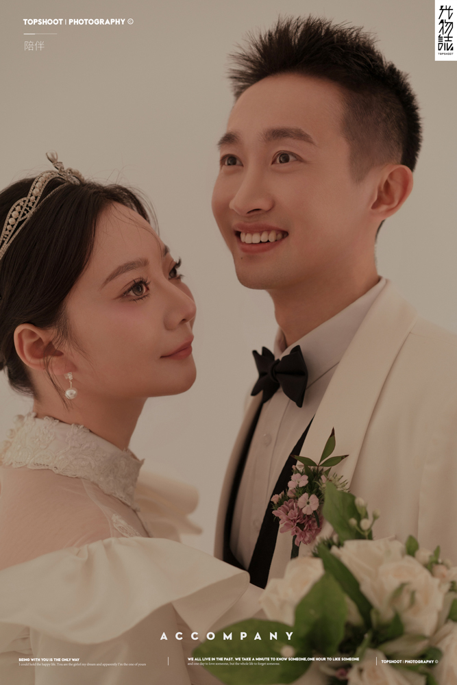 新鲜出炉:)李先生马女士极简棚拍婚纱照、极简棚拍、刘康、六边形战士，不止是沟通，拍摄想法，创造思维样样拿捏。、婚纱照