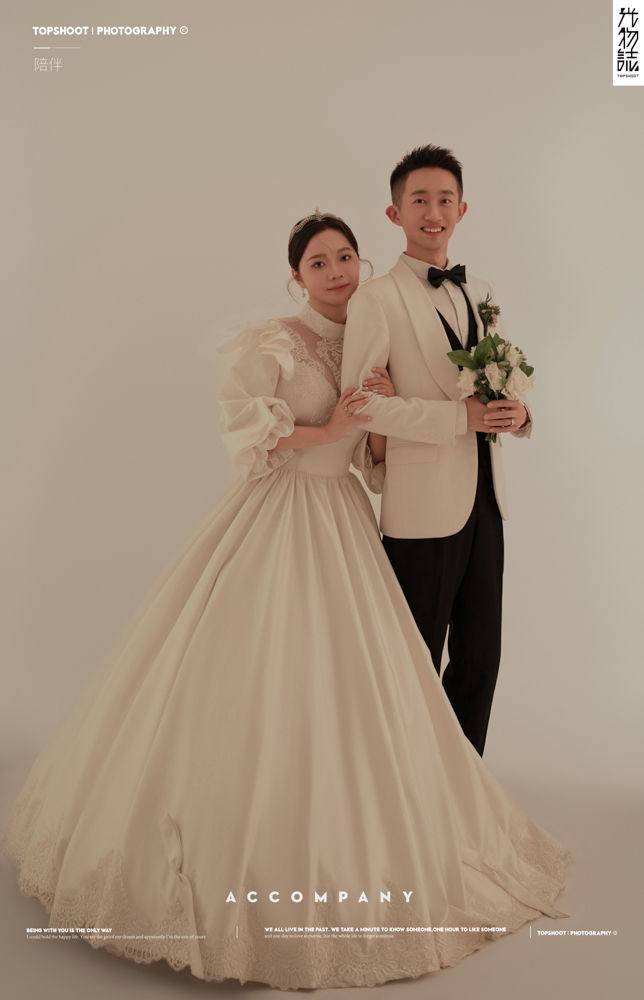 新鲜出炉:)李先生马女士极简棚拍婚纱照、极简棚拍、刘康、六边形战士，不止是沟通，拍摄想法，创造思维样样拿捏。、婚纱照