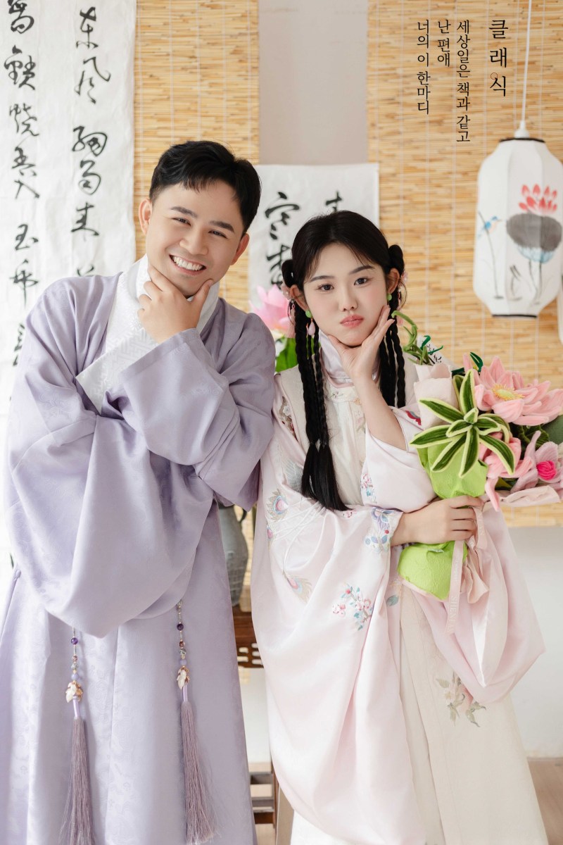 炒鸡甜~韩凯先生王语涵女士中式传承婚纱照、中式传承、木子、唠嗑型选手，构图多变、情绪拿捏，特写YYDS、婚纱照