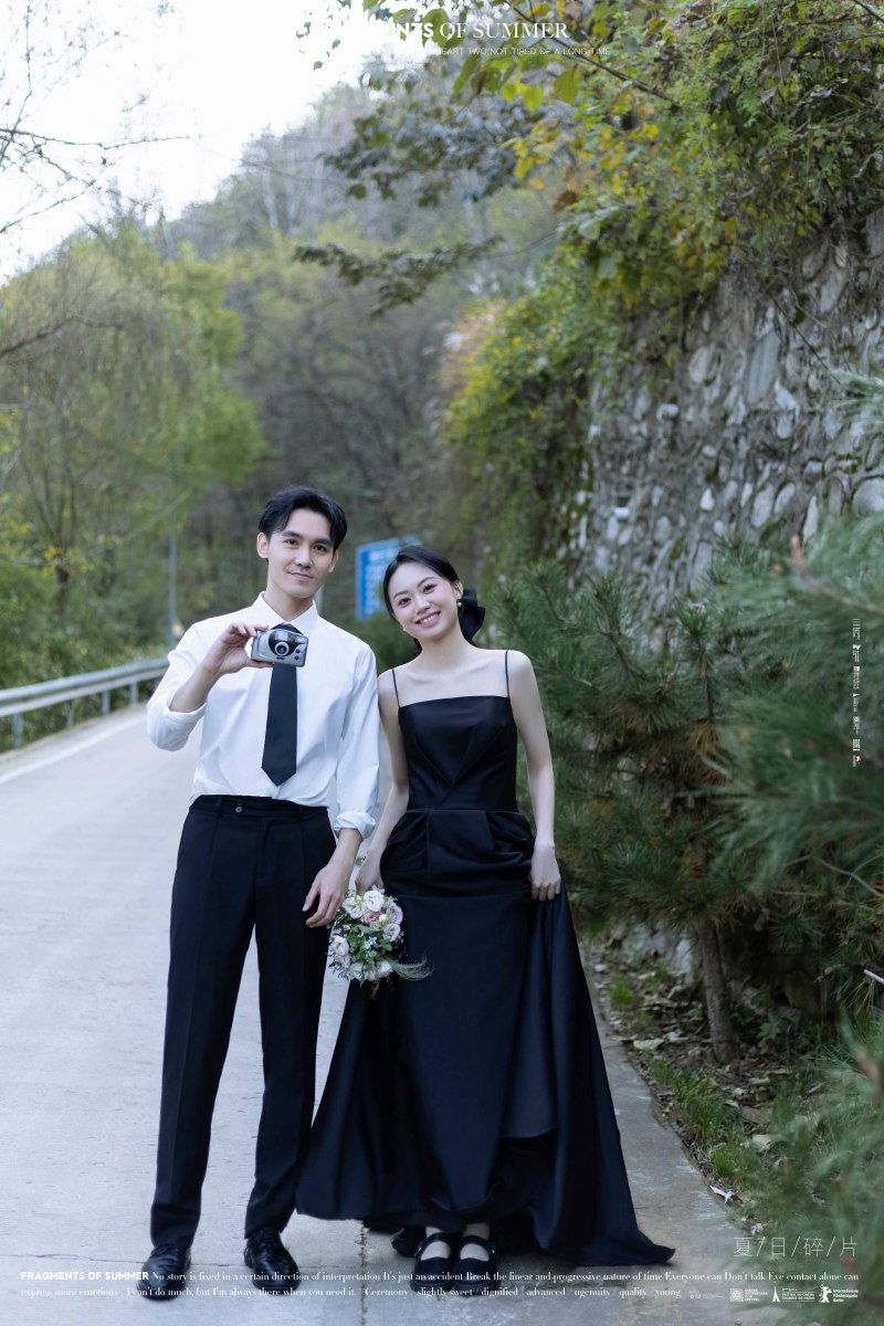极致情绪！陈龙先生简绮琪女士氛围森系婚纱照、氛围森系、木子、唠嗑型选手，构图多变、情绪拿捏，特写YYDS、婚纱照