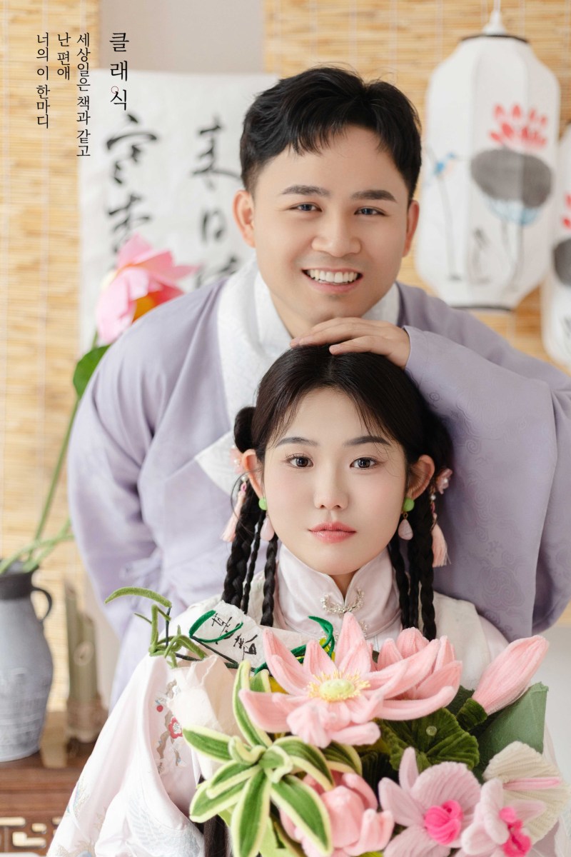 炒鸡甜~韩凯先生王语涵女士中式传承婚纱照、中式传承、木子、唠嗑型选手，构图多变、情绪拿捏，特写YYDS、婚纱照
