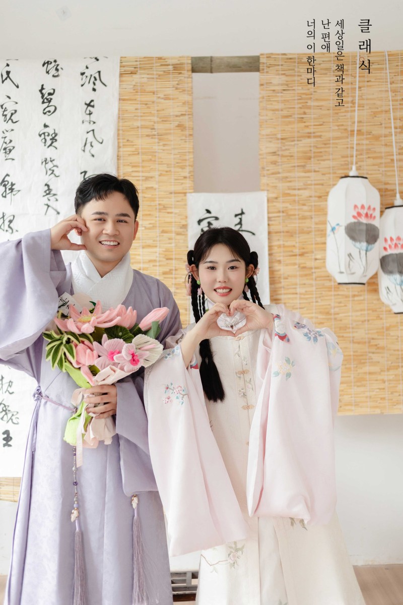炒鸡甜~韩凯先生王语涵女士中式传承婚纱照、中式传承、木子、唠嗑型选手，构图多变、情绪拿捏，特写YYDS、婚纱照