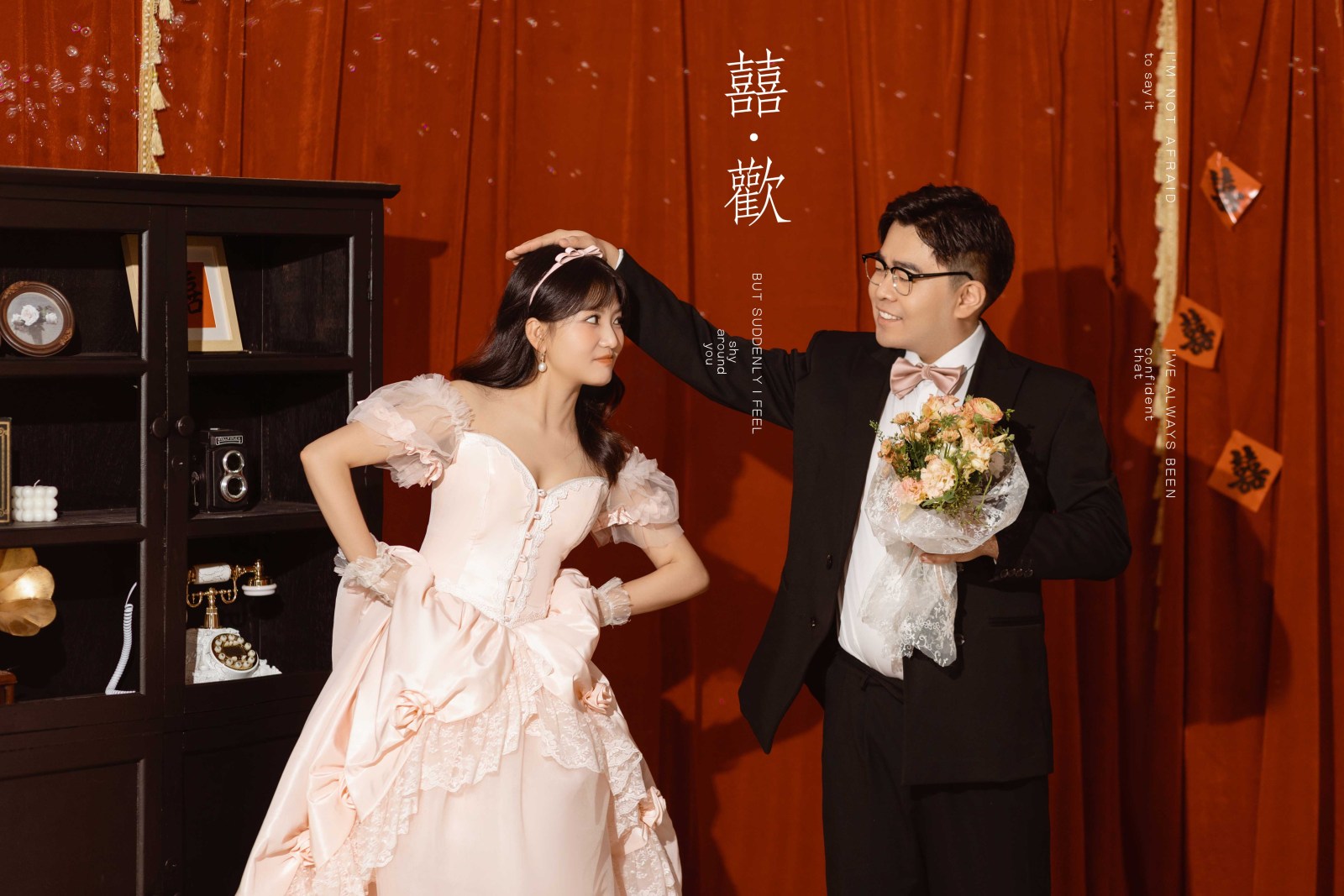 太太太太可了~~！赵先生段女士怀旧复古婚纱照、怀旧复古、刘雨鑫、天赋型选手，拥有一双摄影眼，每一个细节点尽在掌握、婚纱照
