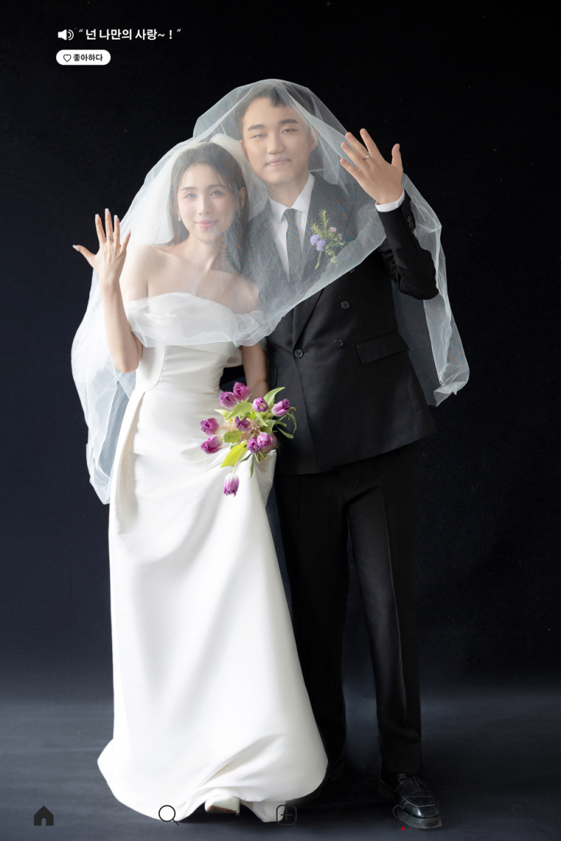 刘先生胡女士极简棚拍婚纱照、极简棚拍、艾辰、偷偷练过读心术，精准预判每一个想法，细腻到心里、婚纱照