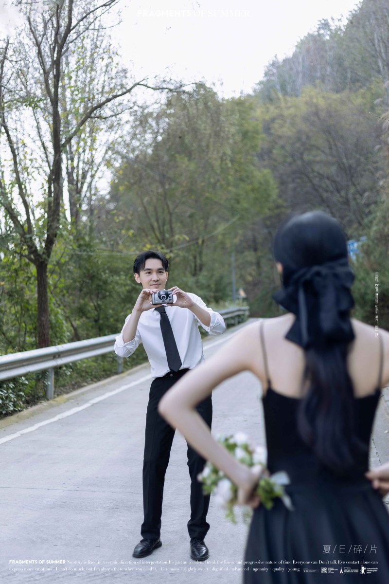 极致情绪！陈龙先生简绮琪女士氛围森系婚纱照、氛围森系、木子、唠嗑型选手，构图多变、情绪拿捏，特写YYDS、婚纱照