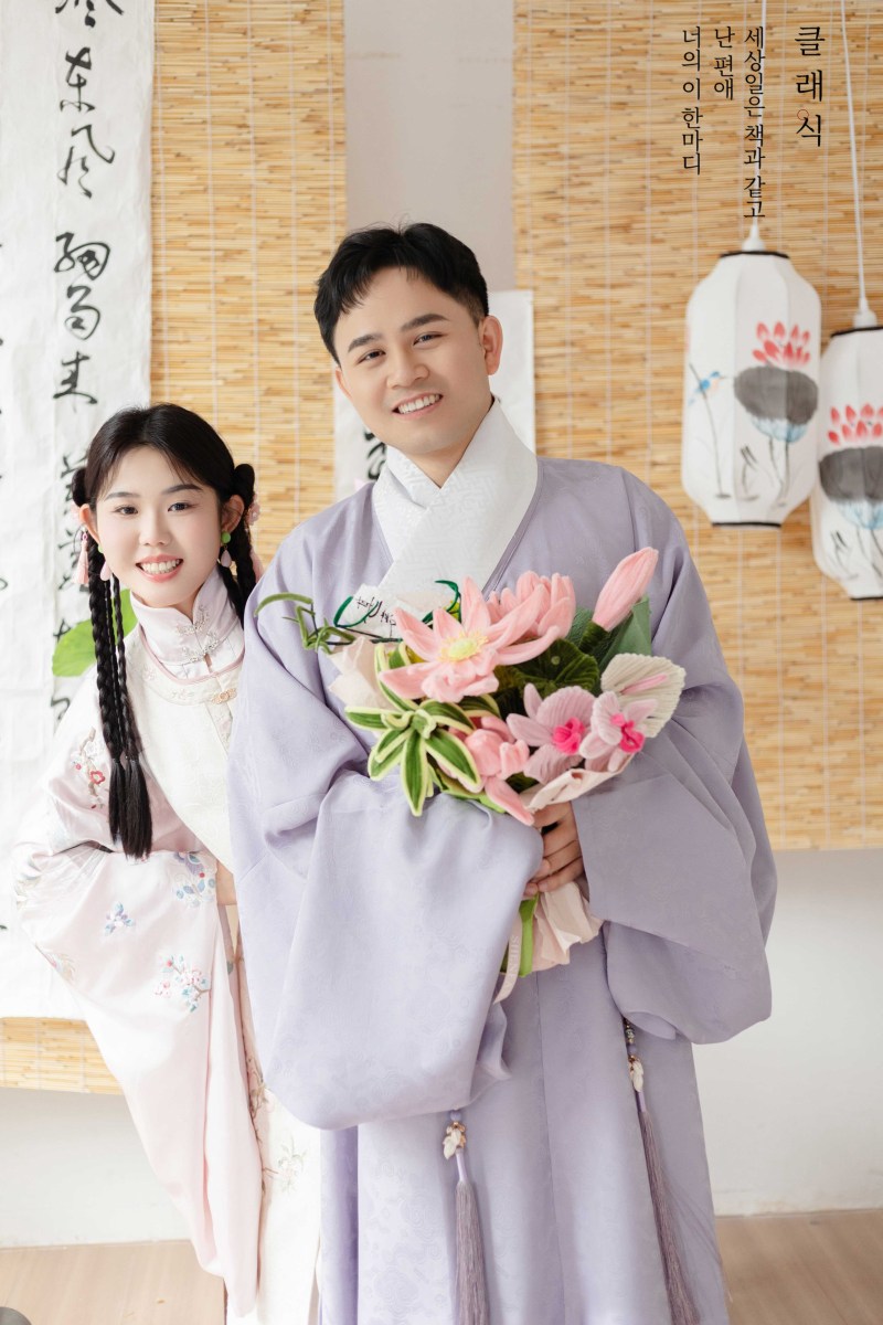 炒鸡甜~韩凯先生王语涵女士中式传承婚纱照、中式传承、木子、唠嗑型选手，构图多变、情绪拿捏，特写YYDS、婚纱照