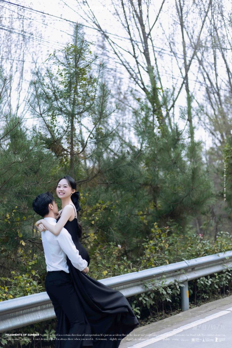 极致情绪！陈龙先生简绮琪女士氛围森系婚纱照、氛围森系、木子、唠嗑型选手，构图多变、情绪拿捏，特写YYDS、婚纱照
