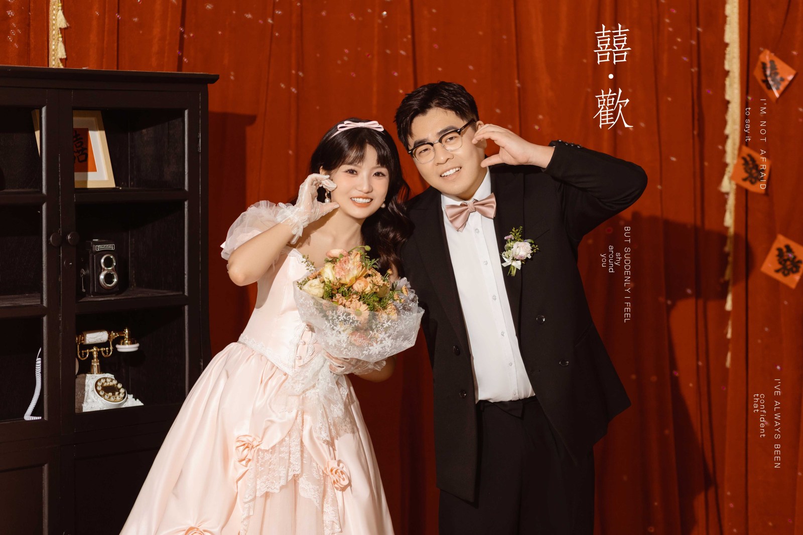太太太太可了~~！赵先生段女士怀旧复古婚纱照、怀旧复古、刘雨鑫、天赋型选手，拥有一双摄影眼，每一个细节点尽在掌握、婚纱照