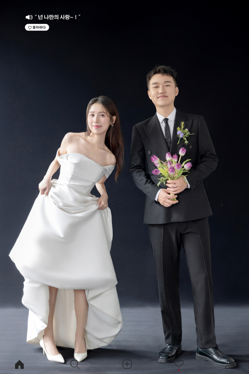 刘先生胡女士极简棚拍婚纱照、极简棚拍、艾辰、偷偷练过读心术，精准预判每一个想法，细腻到心里、婚纱照