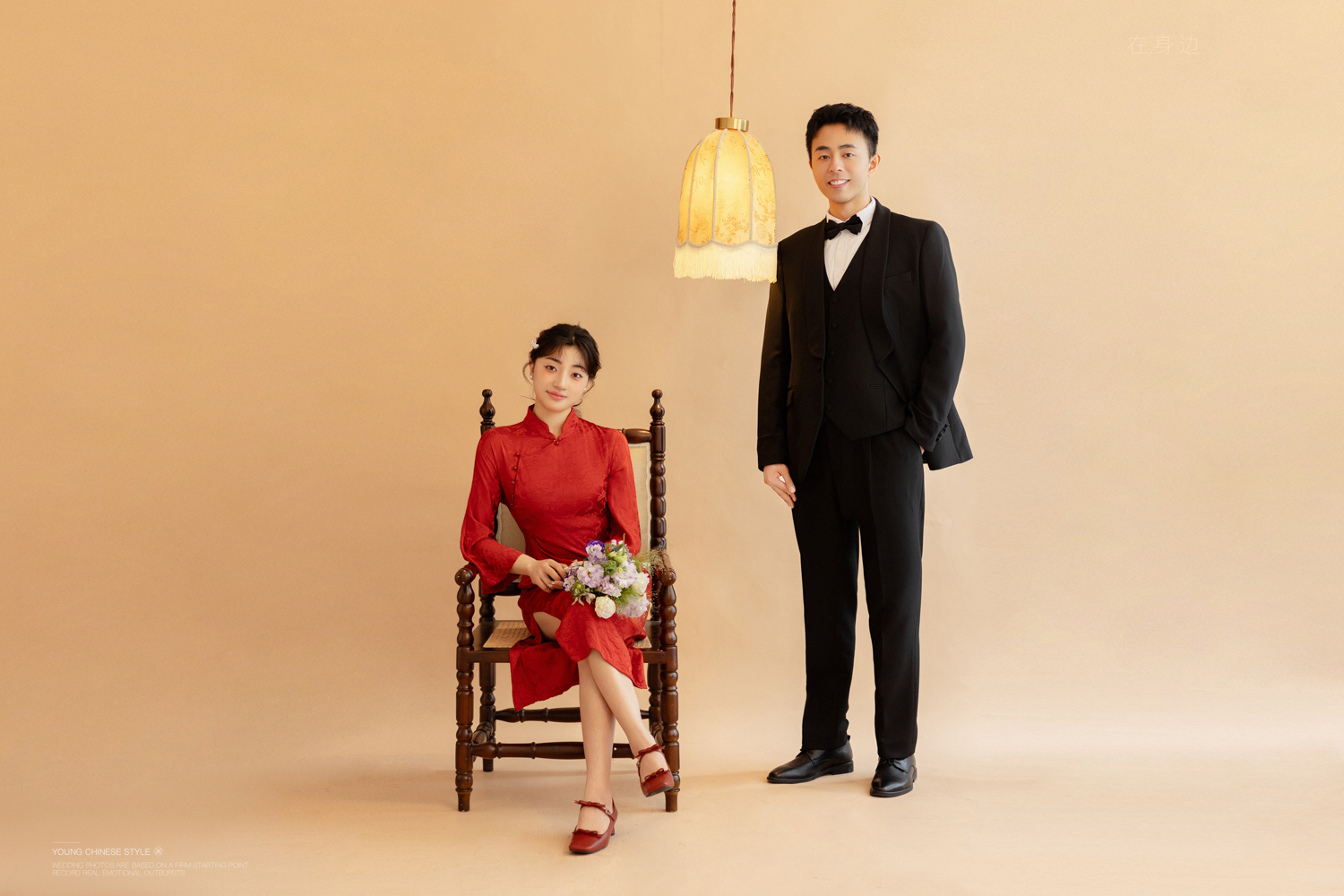 可甜可爱da党先生张女士怀旧复古婚纱照、怀旧复古、艾辰、偷偷练过读心术，精准预判每一个想法，细腻到心里、婚纱照