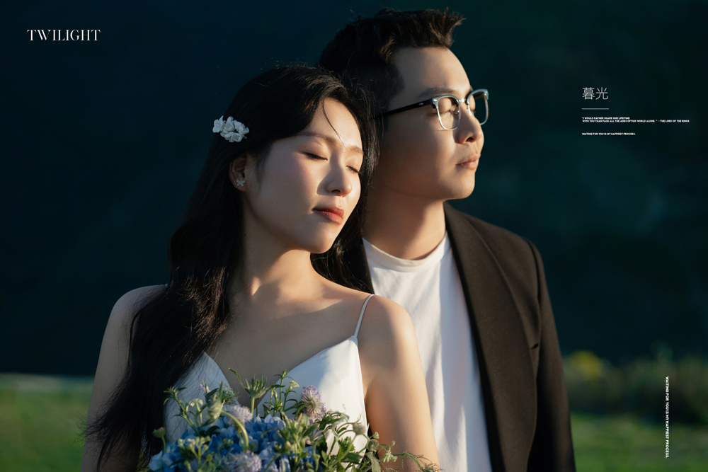 极致情绪！段帅先生周婉女士电影纪实婚纱照、电影纪实、白玛、怀疑是不是修导演系，拍照像电影一样的构图和质感、婚纱照