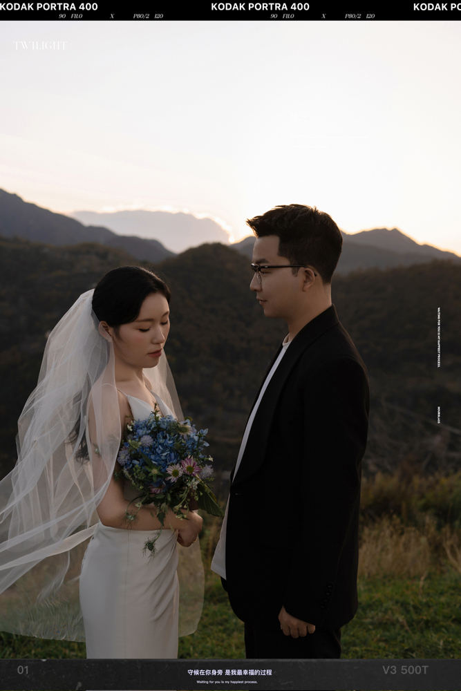 极致情绪！段帅先生周婉女士电影纪实婚纱照、电影纪实、白玛、怀疑是不是修导演系，拍照像电影一样的构图和质感、婚纱照