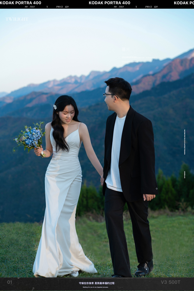 极致情绪！段帅先生周婉女士电影纪实婚纱照、电影纪实、白玛、怀疑是不是修导演系，拍照像电影一样的构图和质感、婚纱照