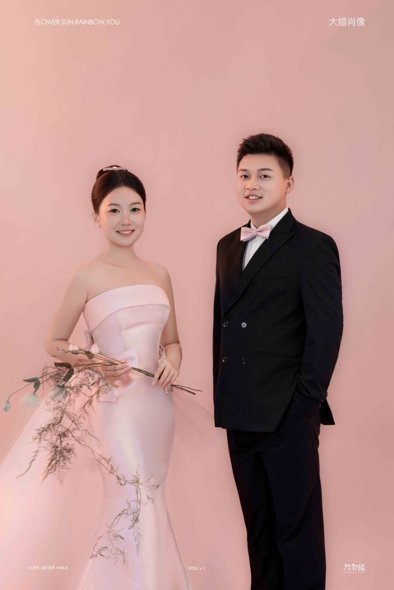 云雾粉漫、极简棚拍、