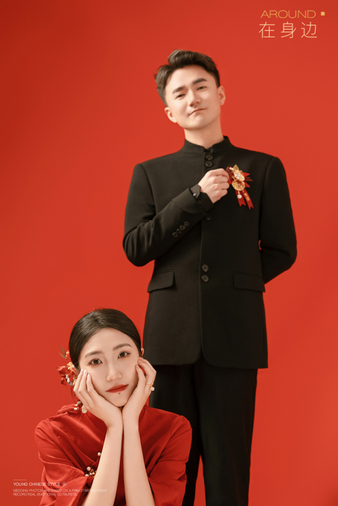 幸福感爆棚谷源先生张雪女士怀旧复古婚纱照、怀旧复古、白玛、怀疑是不是修导演系，拍照像电影一样的构图和质感、婚纱照