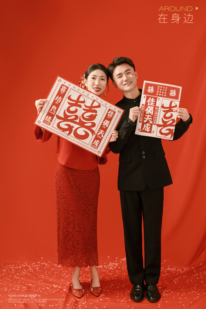 幸福感爆棚谷源先生张雪女士怀旧复古婚纱照、怀旧复古、白玛、怀疑是不是修导演系，拍照像电影一样的构图和质感、婚纱照