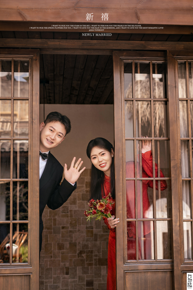 极致情绪！贺旭东先生王慧泽女士怀旧复古婚纱照、怀旧复古、白玛、怀疑是不是修导演系，拍照像电影一样的构图和质感、婚纱照