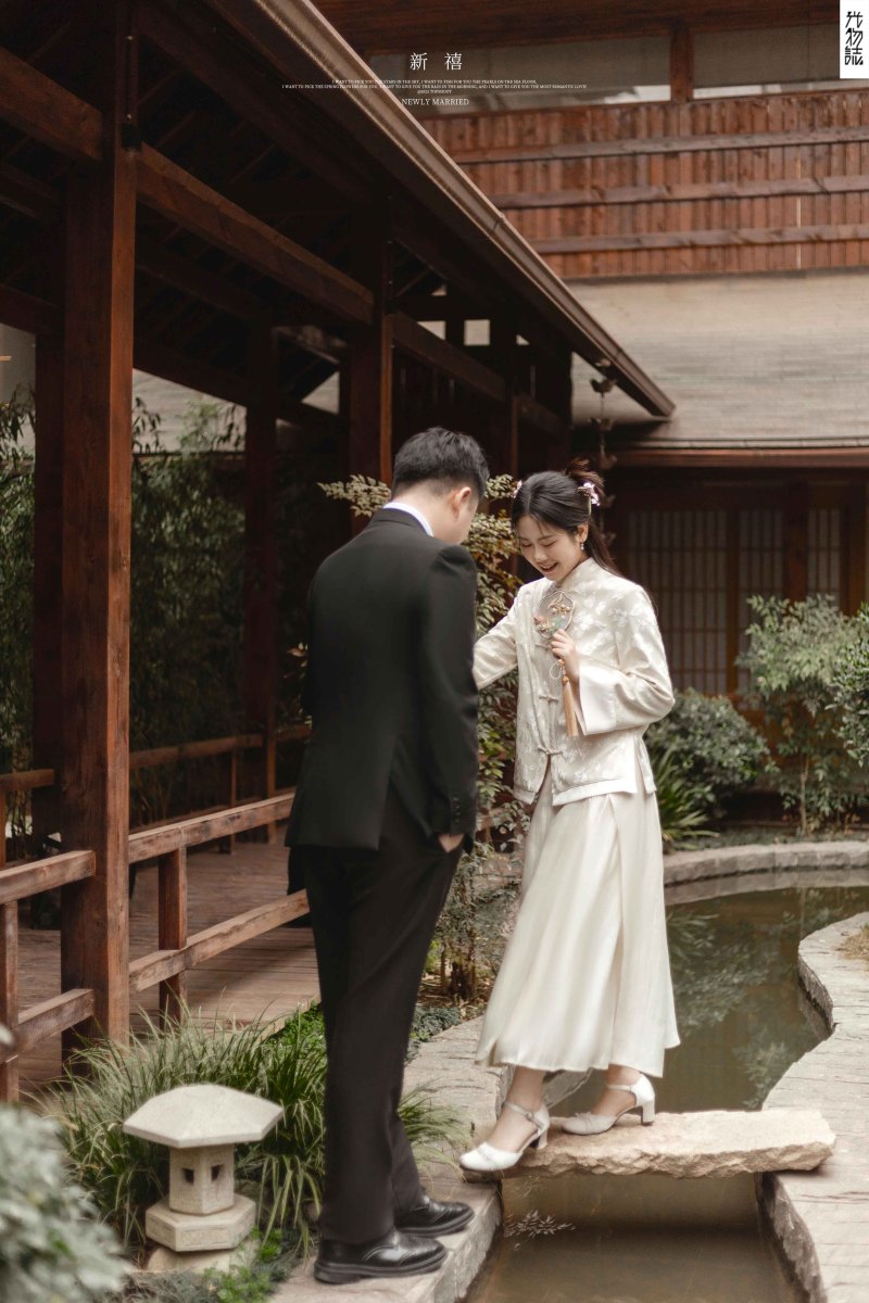 超级甜腻！齐先生王女士中式传承婚纱照、中式传承、毛磊、谁说拍照不能freestyle，创作灵感像吃了炫迈停不下来、婚纱照