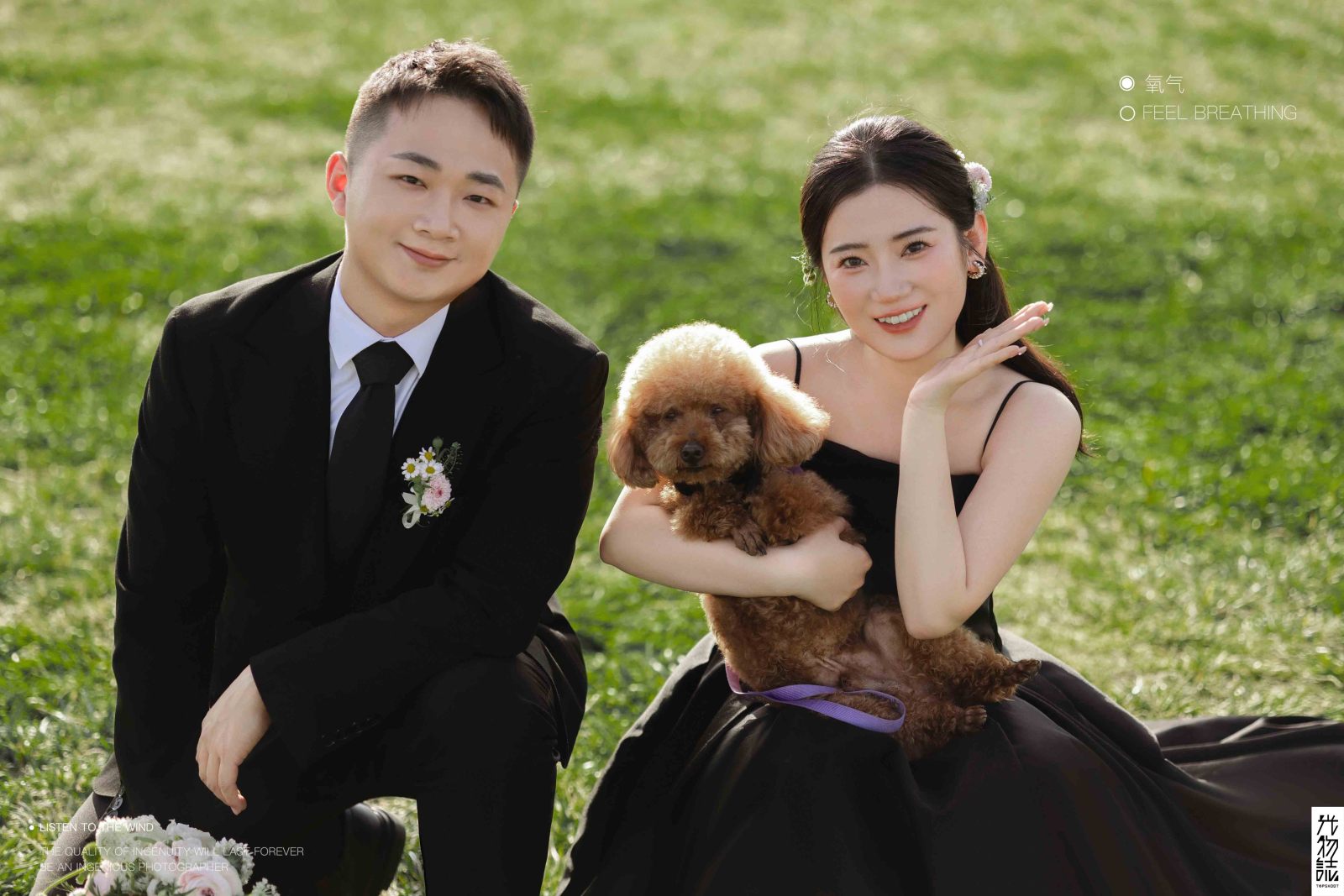 新鲜出炉:)王涛先生 秦枫帆女士氛围森系婚纱照、氛围森系、韩松、行走的放大镜，现场细节，姿态指导的掌控者、婚纱照