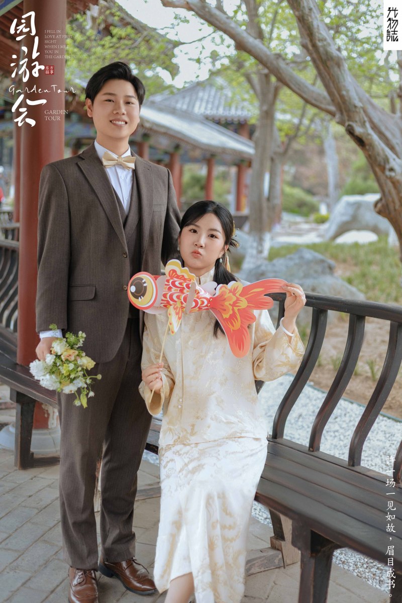 炒鸡甜~孟盼先生刘诗睿女士中式传承婚纱照、中式传承、木子、唠嗑型选手，构图多变、情绪拿捏，特写YYDS、婚纱照