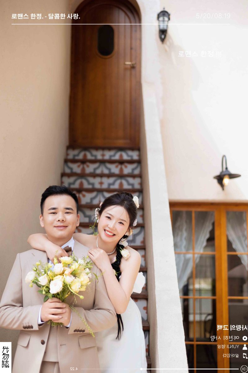 幸福感爆棚张富存先生李青女士物誌生活婚纱照、物誌生活、韩松、行走的放大镜，现场细节，姿态指导的掌控者、婚纱照