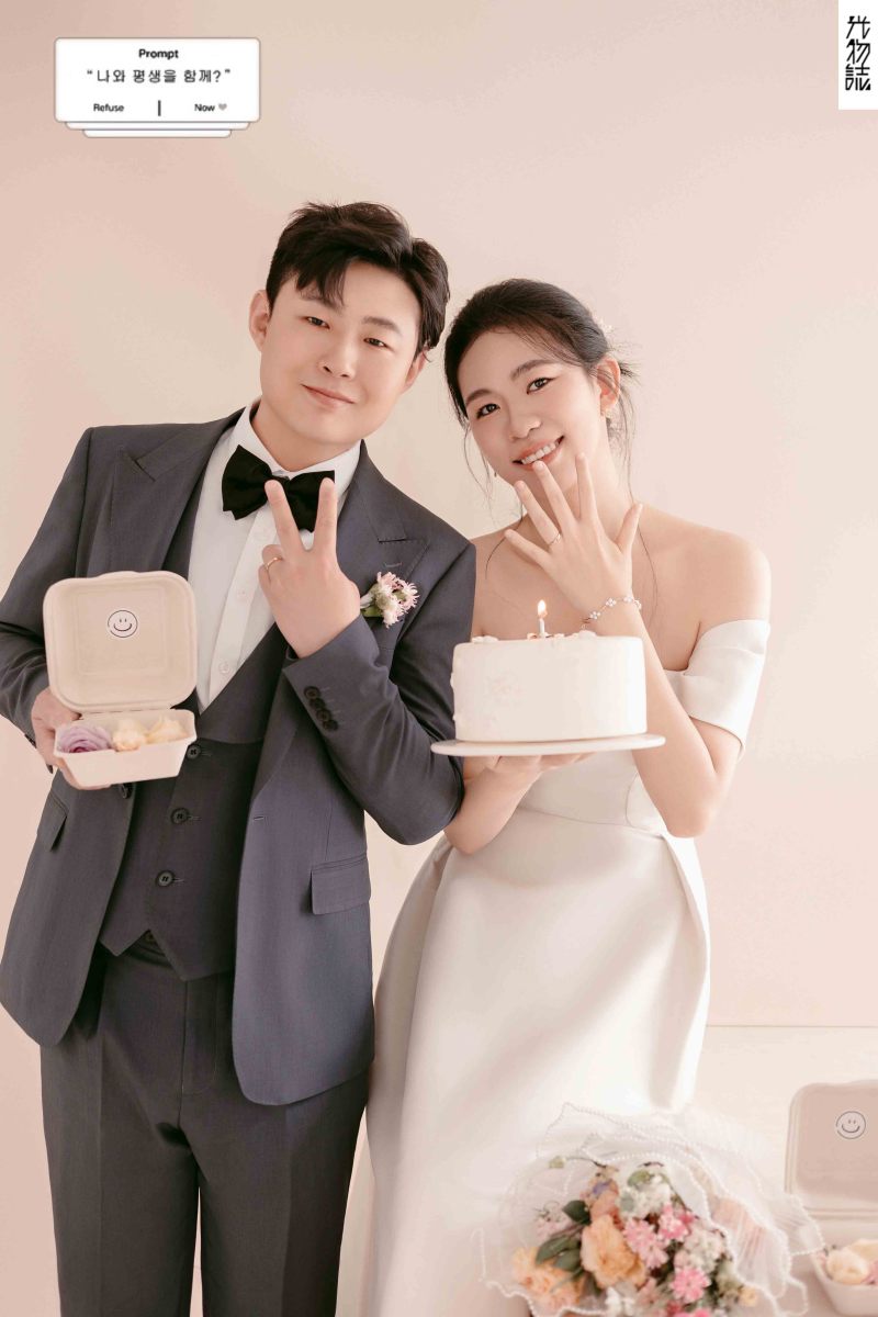 满满狗粮~许炜茏先生丁锐女士极简棚拍婚纱照、极简棚拍、韩松、行走的放大镜，现场细节，姿态指导的掌控者、婚纱照