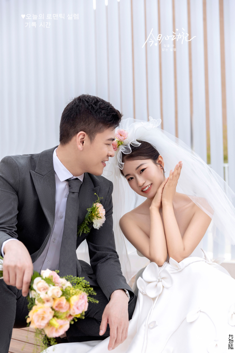 爱了~爱了~梁先生张女士物誌生活婚纱照、物誌生活、艾辰、偷偷练过读心术，精准预判每一个想法，细腻到心里、婚纱照