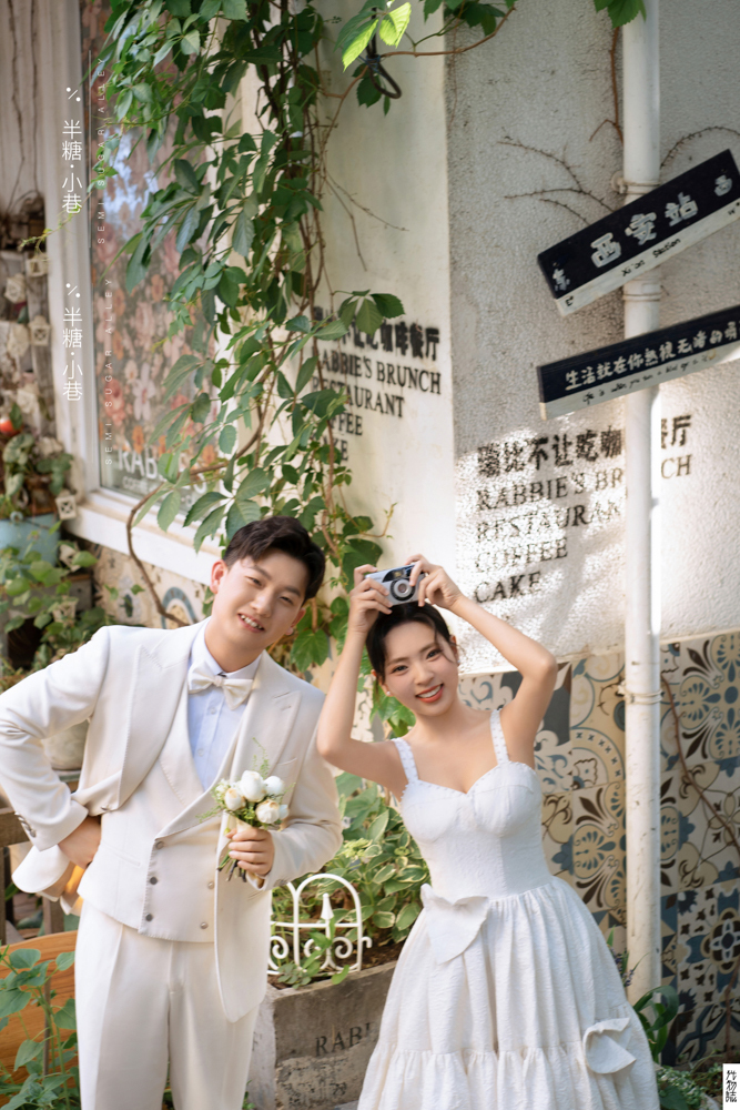 极致情绪！强锦先生王嘉欣女士物誌生活婚纱照、物誌生活、白玛、怀疑是不是修导演系，拍照像电影一样的构图和质感、婚纱照