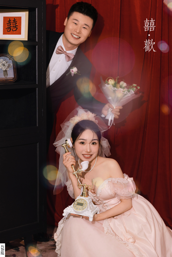 幸福感爆棚王先生胡女士怀旧复古婚纱照、怀旧复古、刘康、六边形战士，不止是沟通，拍摄想法，创造思维样样拿捏。、婚纱照