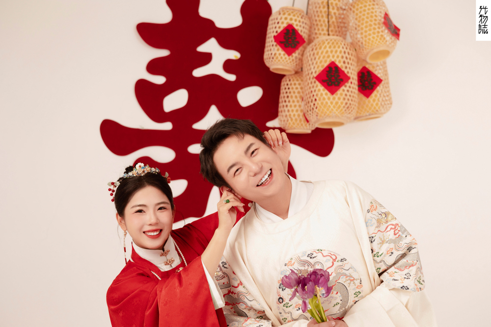 太太太太可了~~！穆磊先生陈婵玉女士中式传承婚纱照、中式传承、徐才皓、好像在听单口相声，开心到直不起腰，幸福感MAX、婚纱照