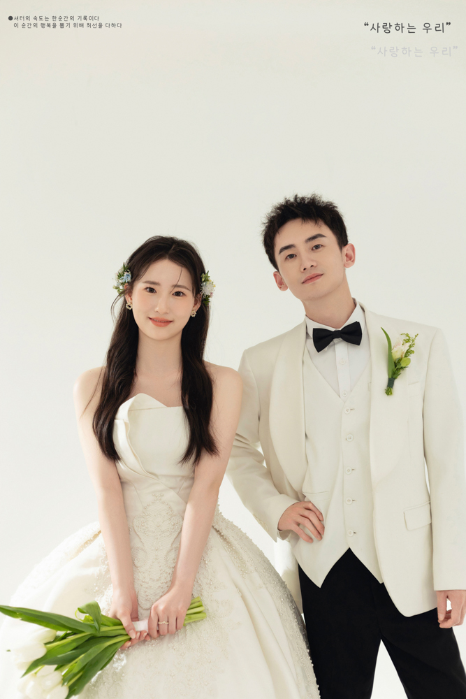 美到心里~李先生李女士极简棚拍婚纱照、极简棚拍、刘康、六边形战士，不止是沟通，拍摄想法，创造思维样样拿捏。、婚纱照