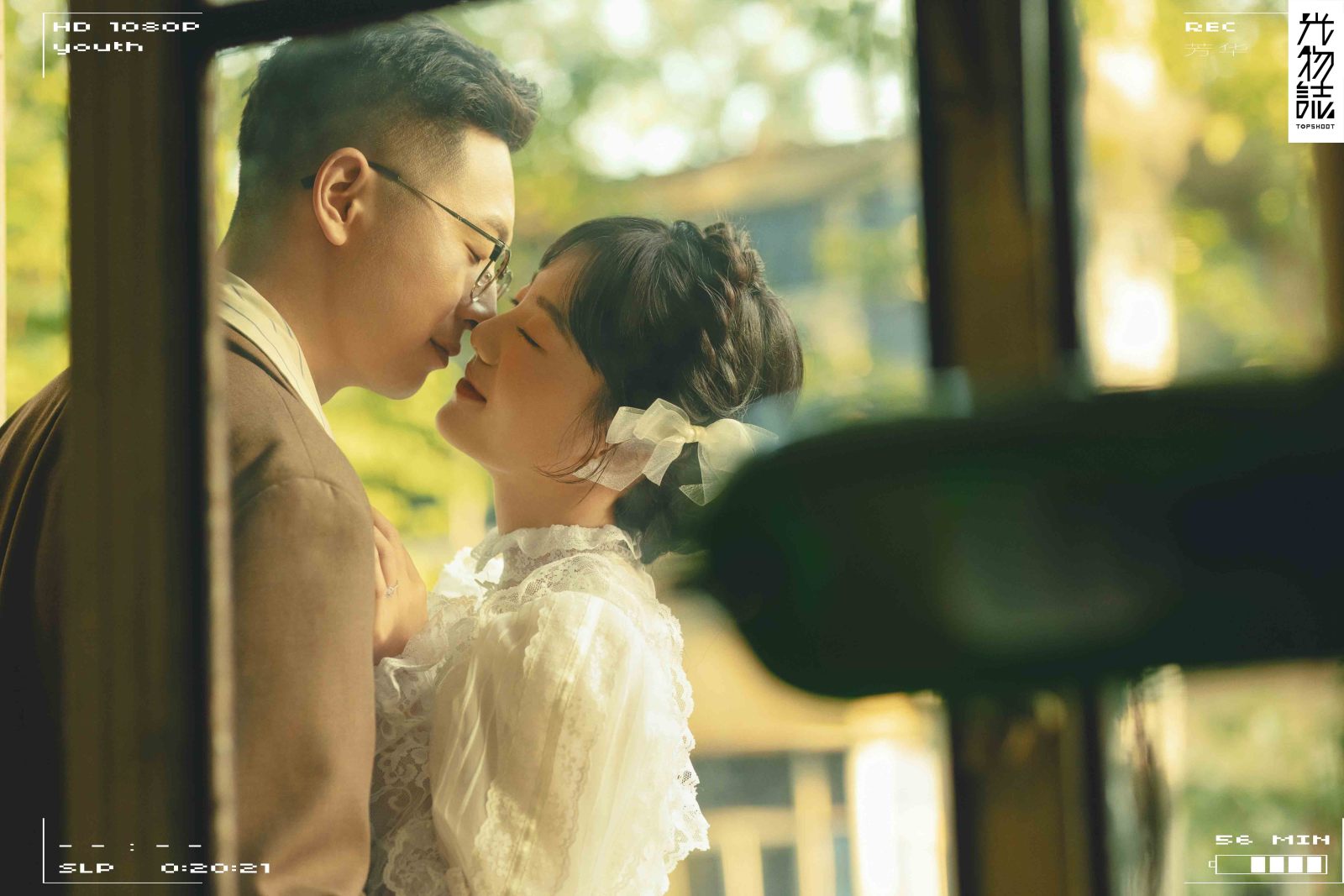 新鲜出炉:)康晨阳先生赵姣姣女士怀旧复古婚纱照、怀旧复古、韩松、行走的放大镜，现场细节，姿态指导的掌控者、婚纱照