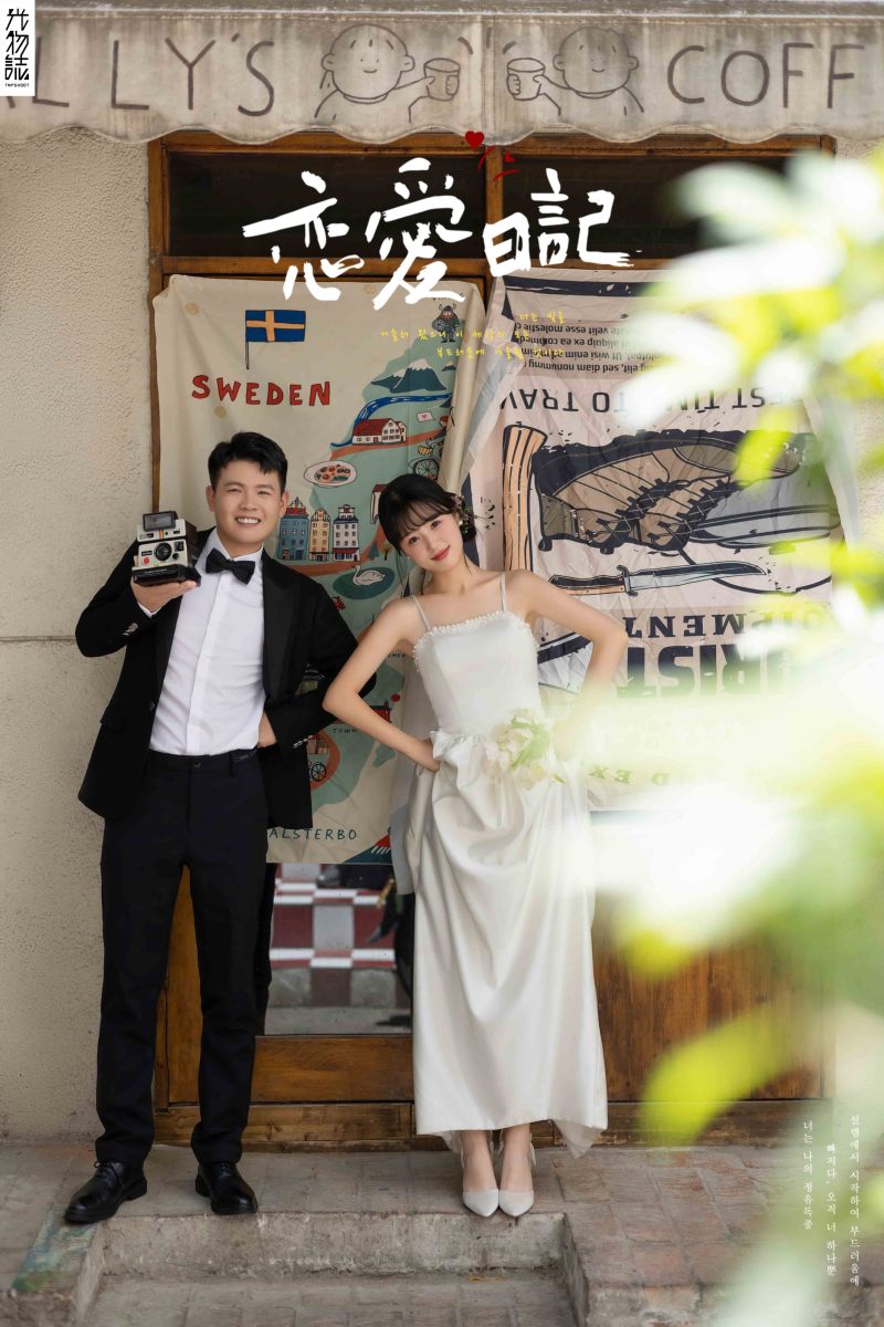 幸福感爆棚聂豪先生韦唯静女士物誌生活婚纱照、物誌生活、韩松、行走的放大镜，现场细节，姿态指导的掌控者、婚纱照