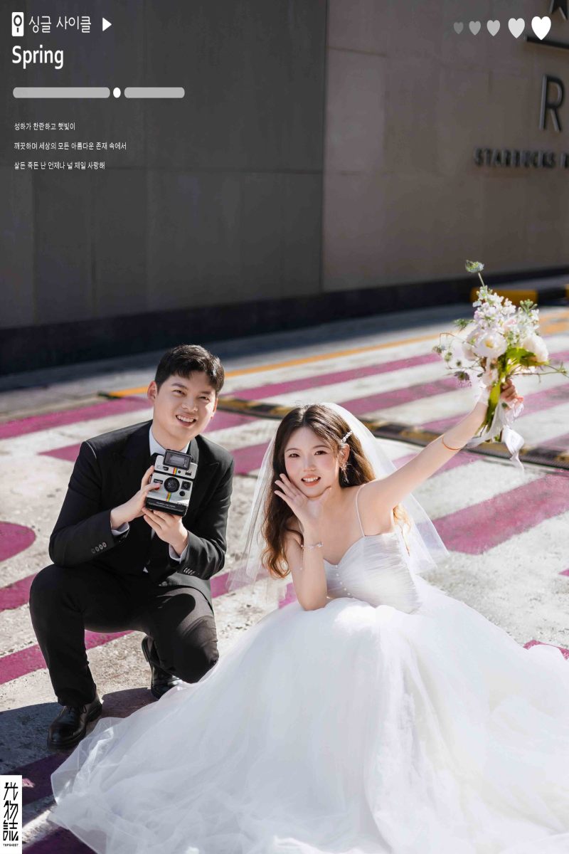 朱志浩先生蔡瑶女士物誌生活婚纱照、物誌生活、韩松、行走的放大镜，现场细节，姿态指导的掌控者、婚纱照